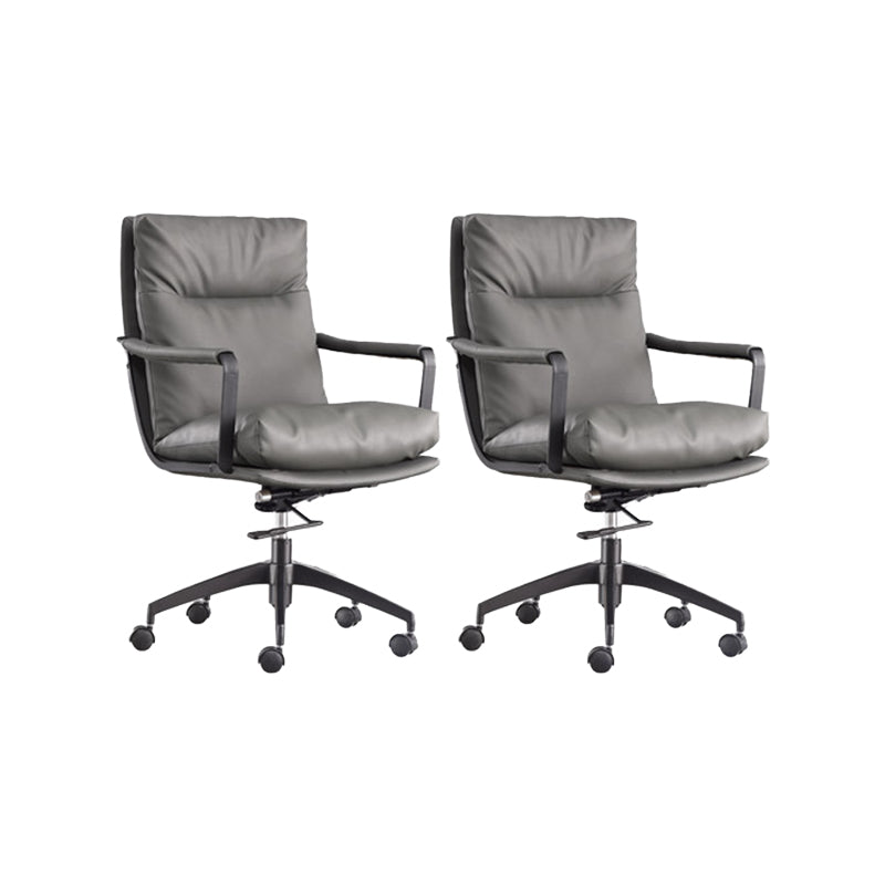 Modern Desk Chair Leather Computer Chair High-Back/Mid-Back Chair