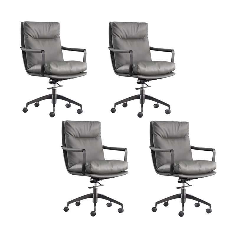 Modern Desk Chair Leather Computer Chair High-Back/Mid-Back Chair