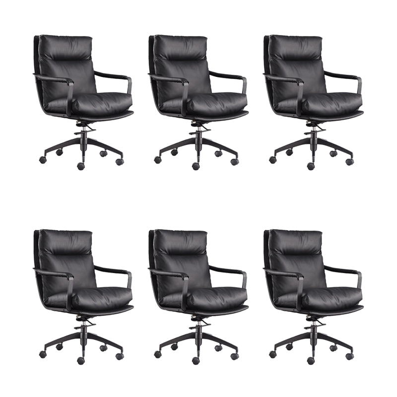 Modern Desk Chair Leather Computer Chair High-Back/Mid-Back Chair