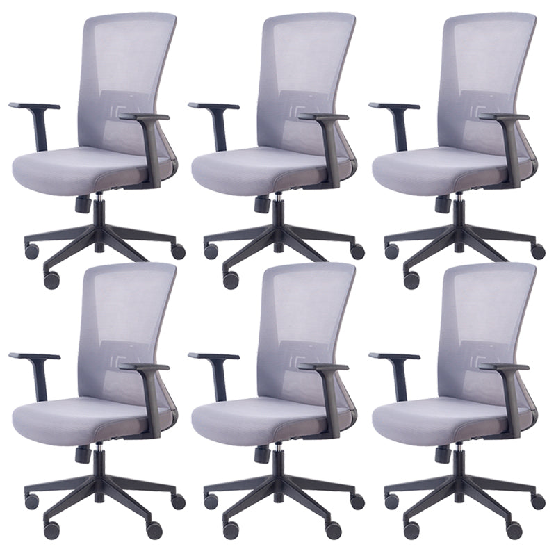 High Back Home Office Chair Height-adjustable Swivel Rolling Task Chair