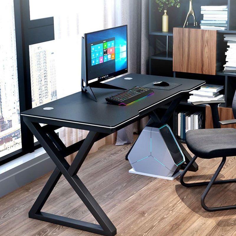 Ergonomic Trestle Gaming Desk Modern Computer Desk for Dormitory