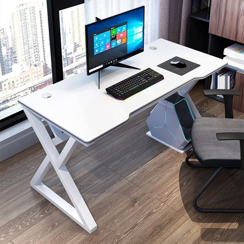 Ergonomic Trestle Gaming Desk Modern Computer Desk for Dormitory