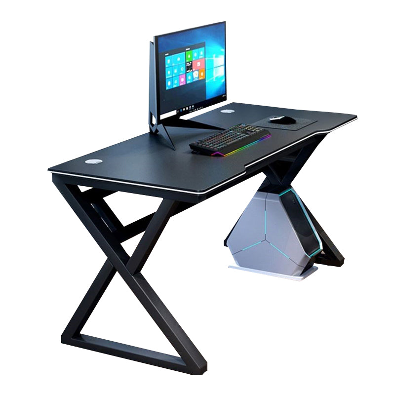 Ergonomic Trestle Gaming Desk Modern Computer Desk for Dormitory