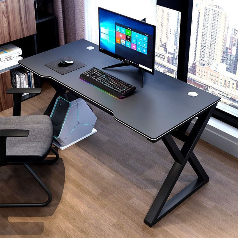 Ergonomic Trestle Gaming Desk Modern Computer Desk for Dormitory