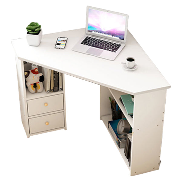 Modern & Contemporary Wooden Writing Desk Corner Office Desk