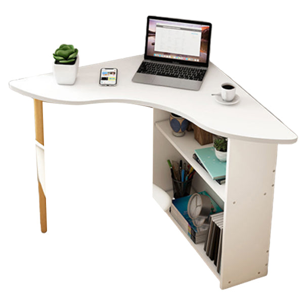 Modern & Contemporary Wooden Writing Desk Corner Office Desk