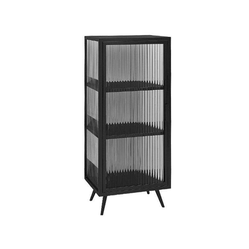 Multi-shelf Display Cabinet Industrial Storage Cabinet for Dining Room