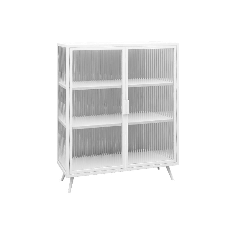 Multi-shelf Display Cabinet Industrial Storage Cabinet for Dining Room