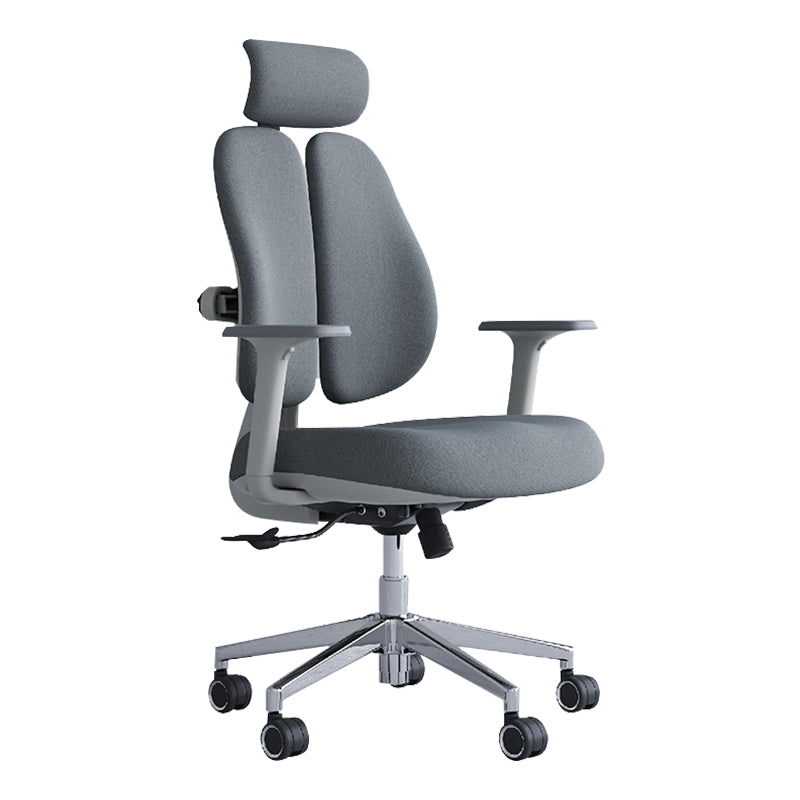 Modern Office Chair with Wheels High-Back Adjustable Arms Mesh Desk Chair