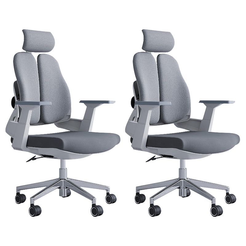 Modern Office Chair with Wheels High-Back Adjustable Arms Mesh Desk Chair