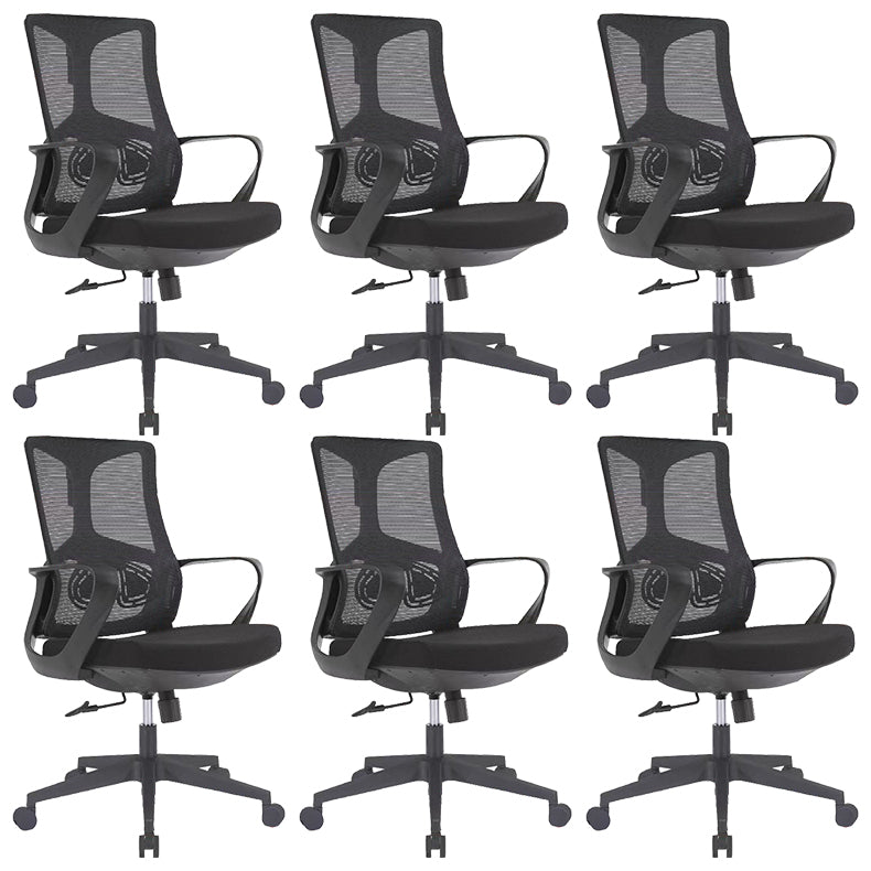 17" Wide Contemporary Chair Breathable AirGrid Upholstered Desk Chair