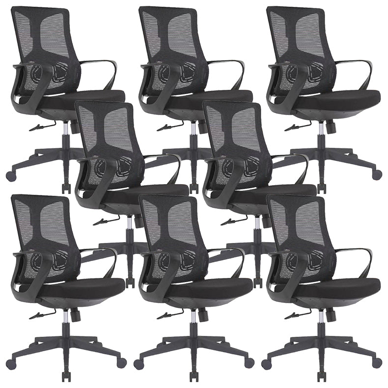 17" Wide Contemporary Chair Breathable AirGrid Upholstered Desk Chair