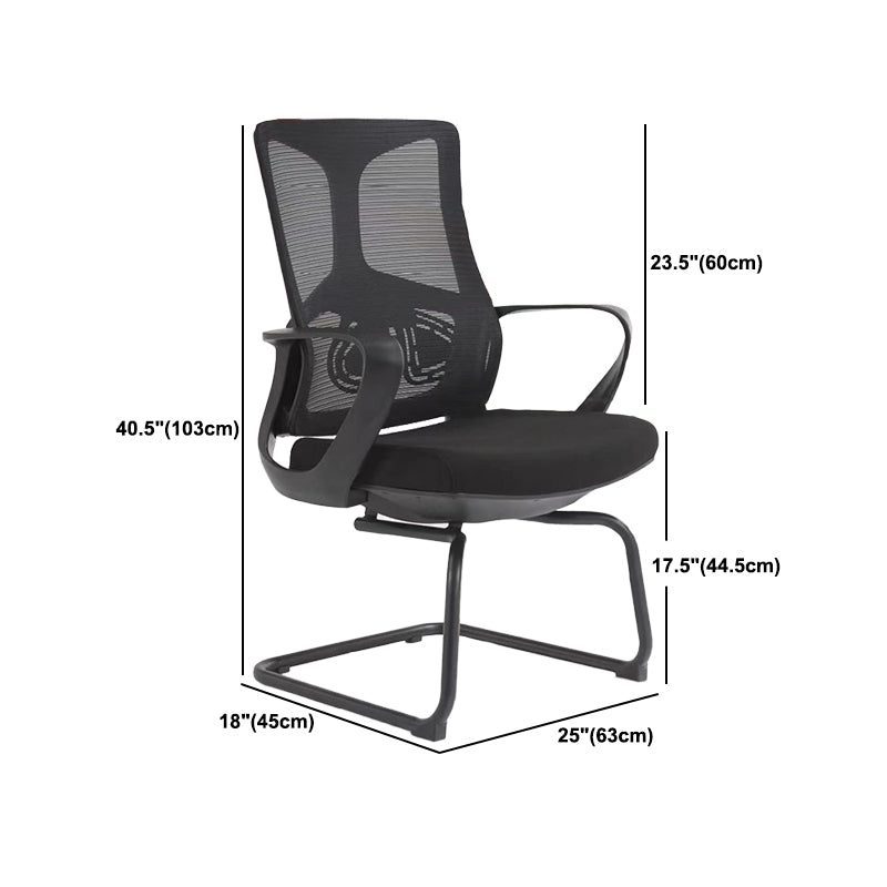 17" Wide Contemporary Chair Breathable AirGrid Upholstered Desk Chair