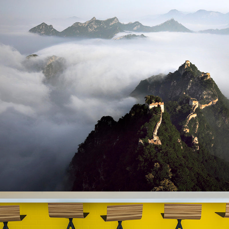 Modern Mural Landscapes Photography Stain Resistant Mountain Environmental Mural