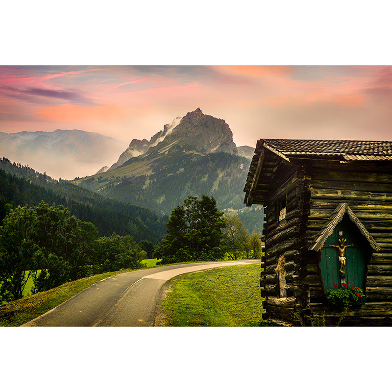 Photography Wall Mural Mountain Decorative Stain Resistant Home Mural