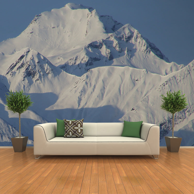 Vivid Mural Mountain Scene Printed Living Room Mural Wall Paper