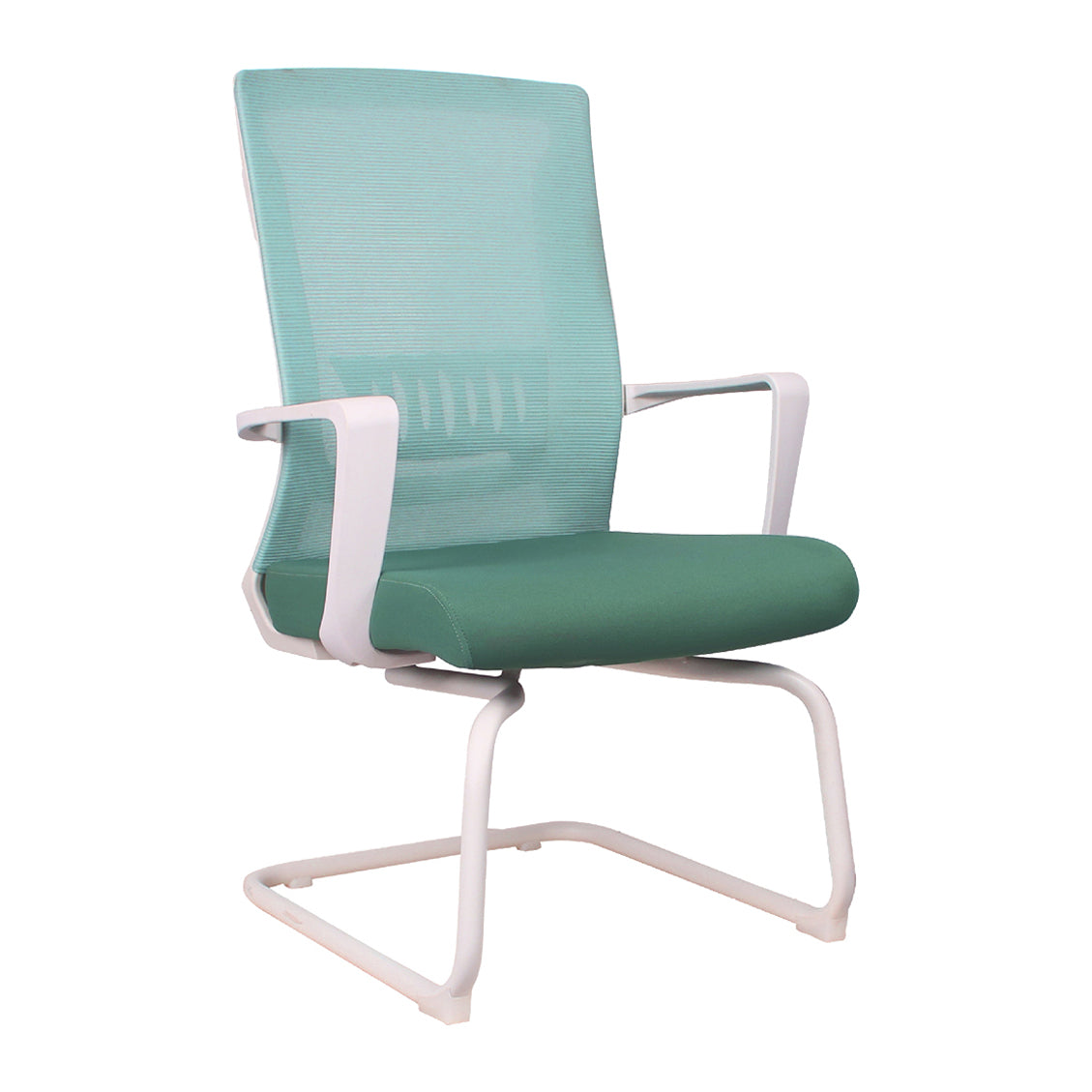 21"W Contemporary Desk Chair Green Breathable AirGrid Office Chair