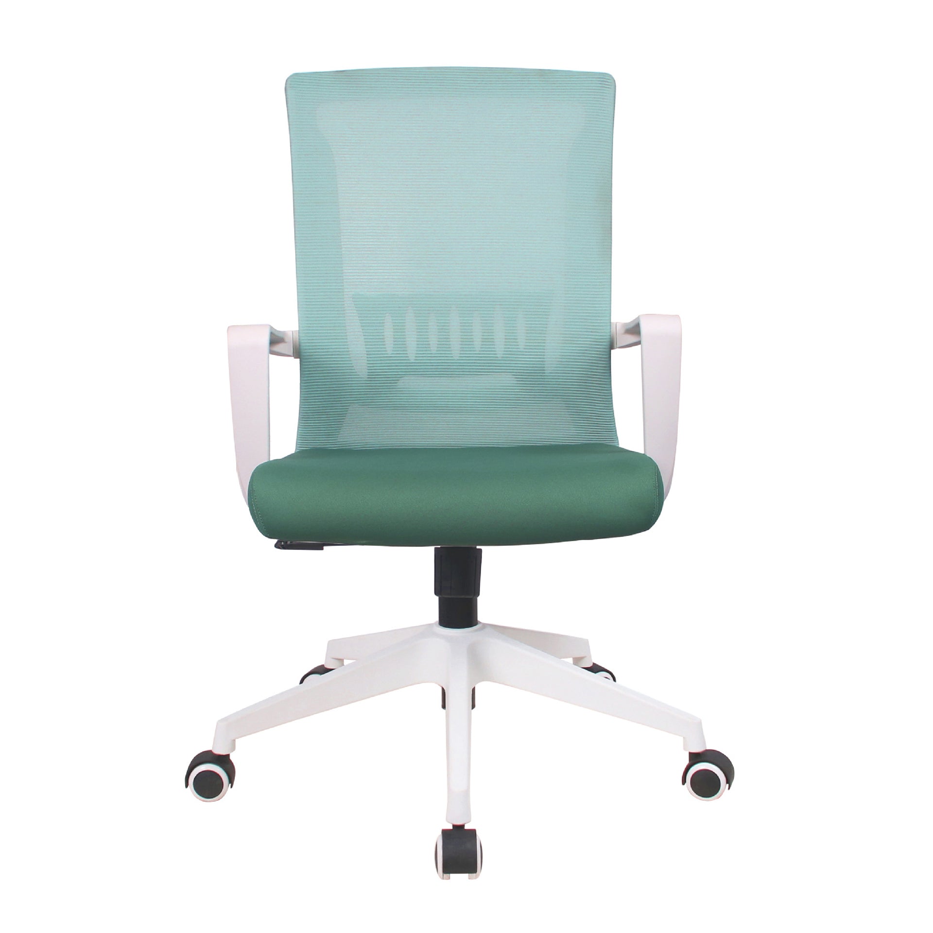 21"W Contemporary Desk Chair Green Breathable AirGrid Office Chair