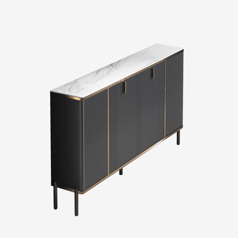 Glam Style Sideboard with Drawers and Storage Side Board for Dining Room