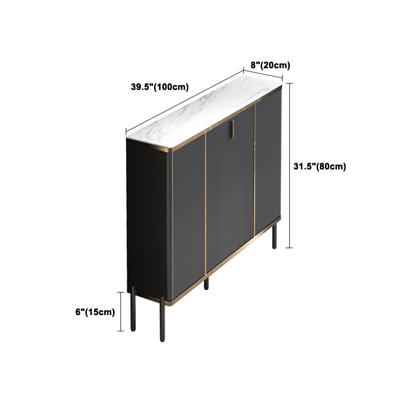 Glam Style Sideboard with Drawers and Storage Side Board for Dining Room