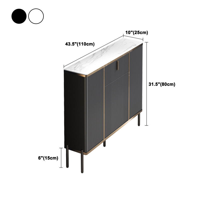 Glam Style Sideboard with Drawers and Storage Side Board for Dining Room