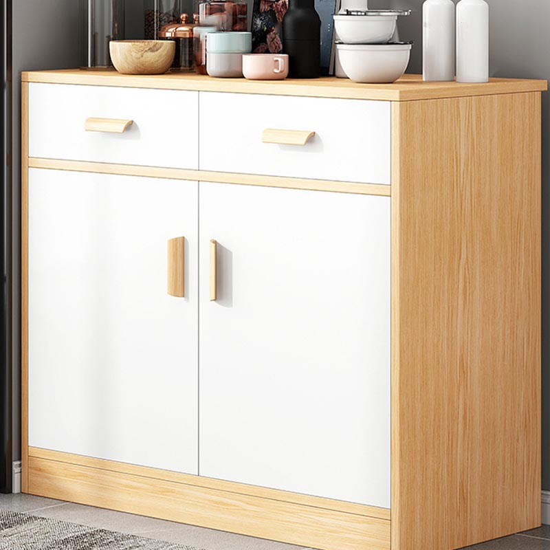 Engineered Wood Sideboard with Drawers Modern Kitchen Buffet Sideboard