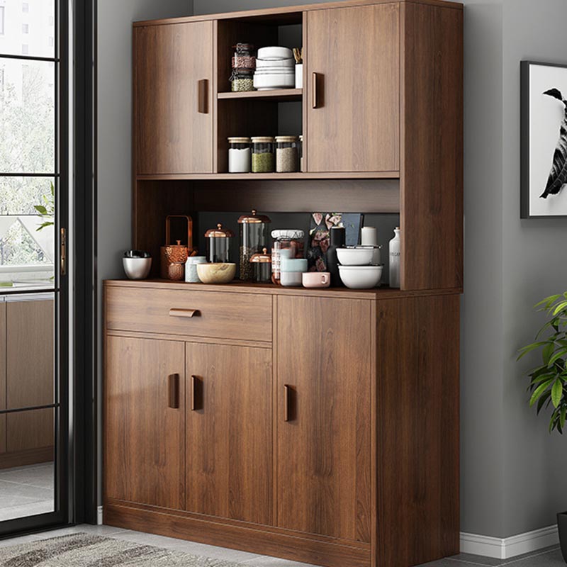 Engineered Wood Sideboard with Drawers Modern Kitchen Buffet Sideboard