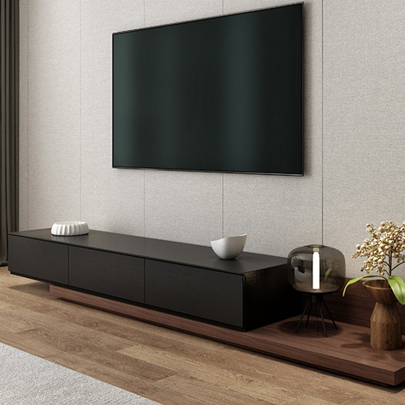 Engineered Wood TV Stand Console Contemporary TV Media Stand