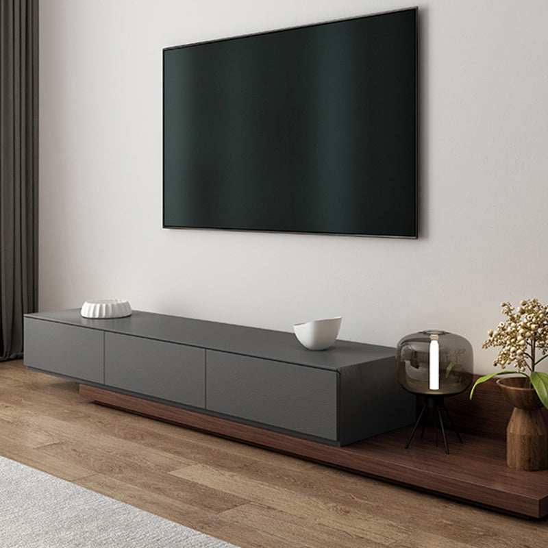 Engineered Wood TV Stand Console Contemporary TV Media Stand