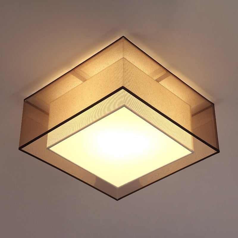 New Chinese Style Ceiling Light Geometry Shape Ceiling Lamp for Bedroom