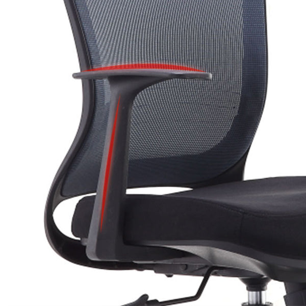 Contemporary Breathable AirGrid Swivel Chair Microfiber Conference Desk Chair