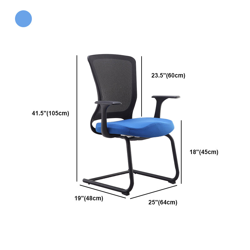 Contemporary Breathable AirGrid Swivel Chair Microfiber Conference Desk Chair