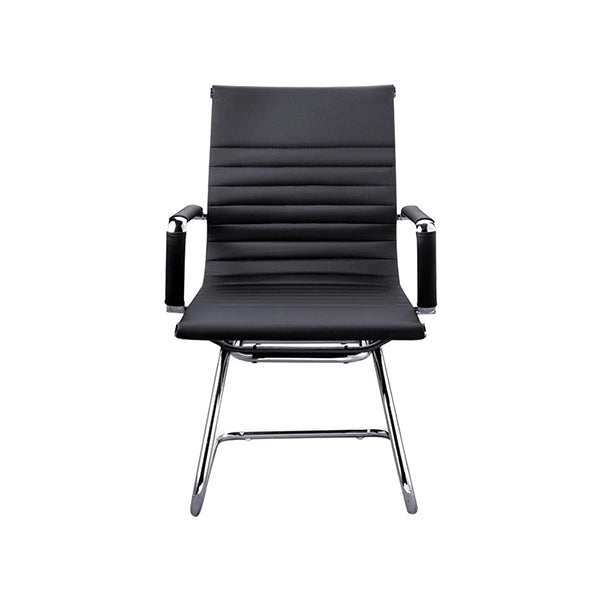 Contemporary PU Computer Chair No Wheels No Distressing Office Chair