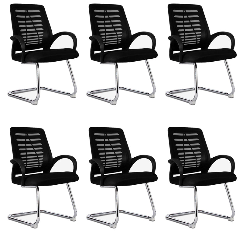 Modern Breathable AirGrid Arm Chair Microfiber Desk Mid-Back Office Chair