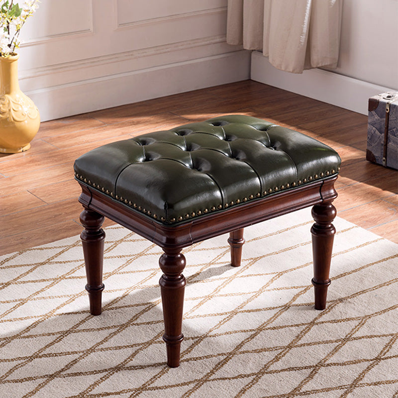 16.1" Wide Upholstered Seating Bench Traditional Entryway and Bedroom Bench with Cushioned