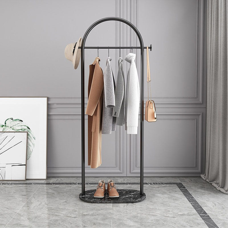 Gorgeous Clothes Hanger Double Coat Hook Bedroom Metal Coat Rack