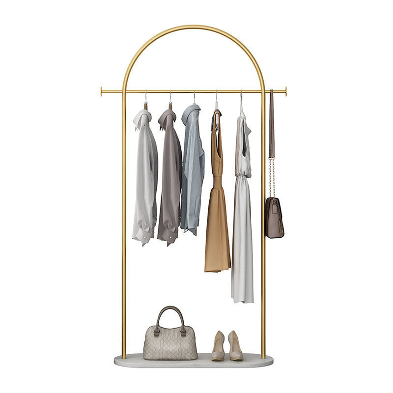 Gorgeous Clothes Hanger Double Coat Hook Bedroom Metal Coat Rack