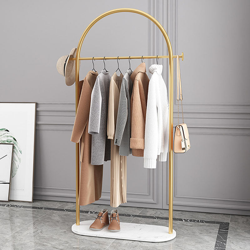 Gorgeous Clothes Hanger Double Coat Hook Bedroom Metal Coat Rack