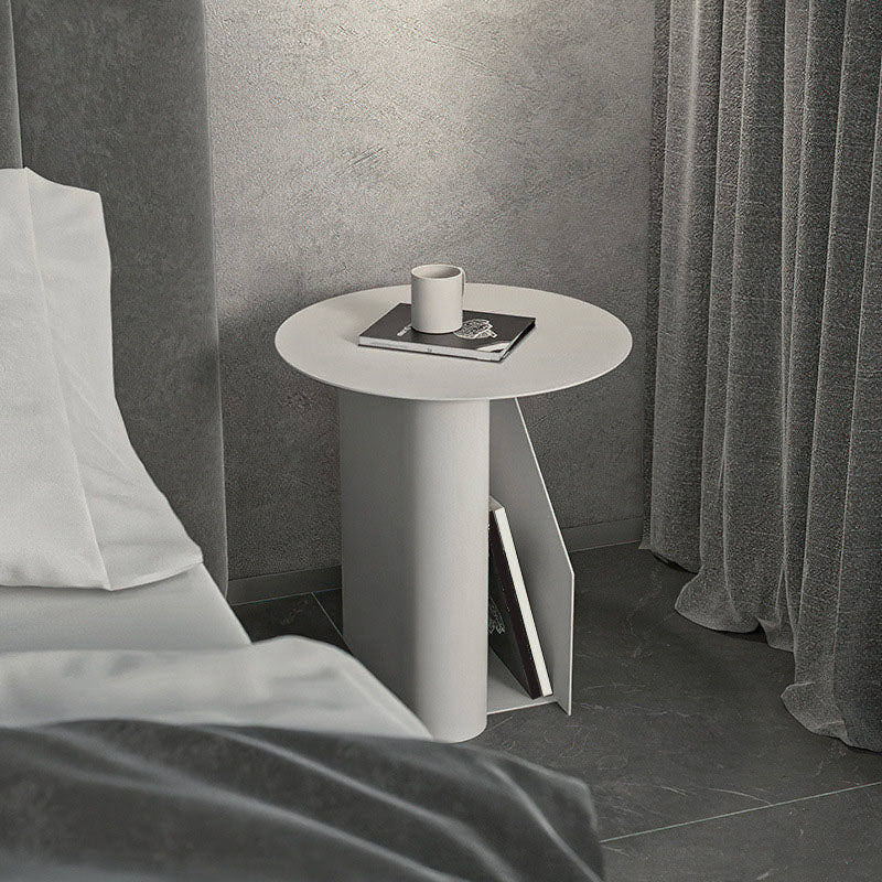 Modern Metal Night Table Storage Bedside Cabinet for Bedroom