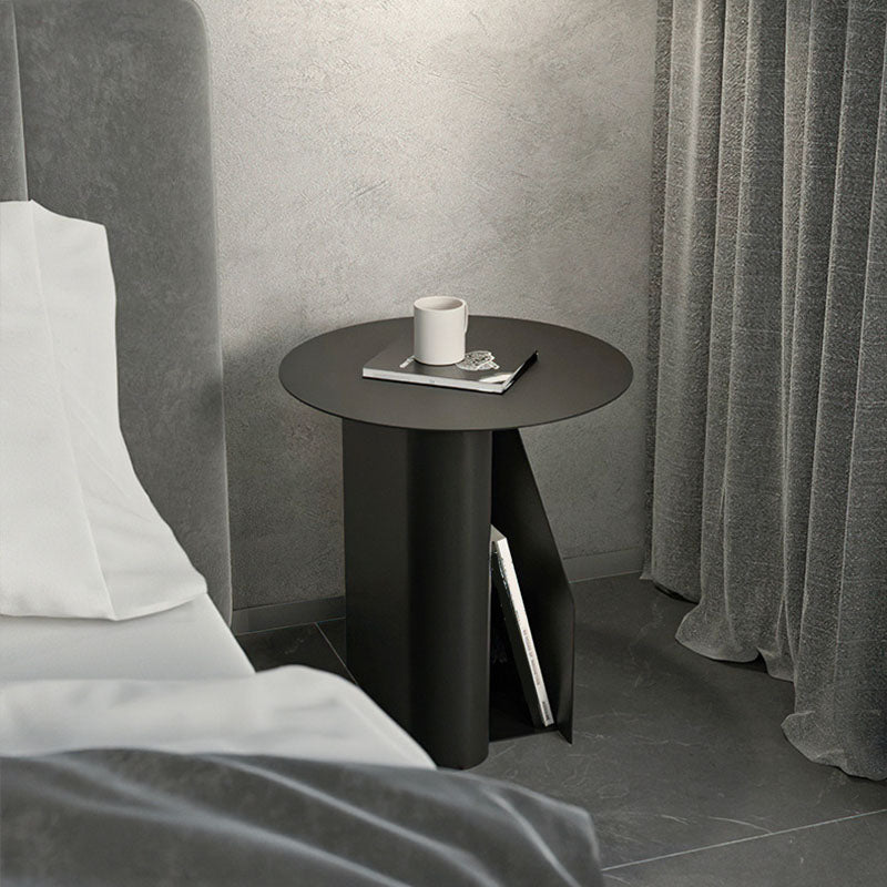 Modern Metal Night Table Storage Bedside Cabinet for Bedroom