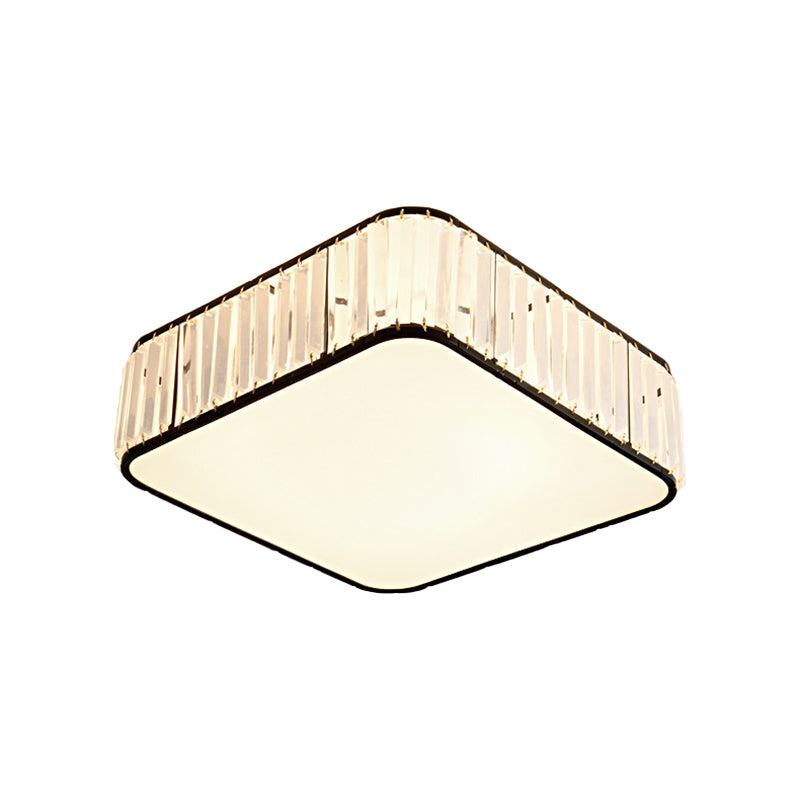 Crystal Geometric Flush Mount Lights Contemporary Style Multi Lights Flush Mount Lighting