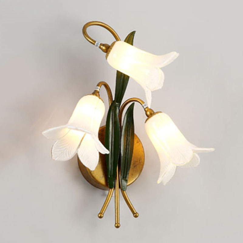 Modern Vanity Lighting Creative Glass Wall Light Sconce for Bathroom