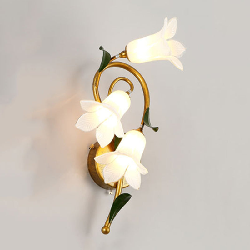 Modern Vanity Lighting Creative Glass Wall Light Sconce for Bathroom