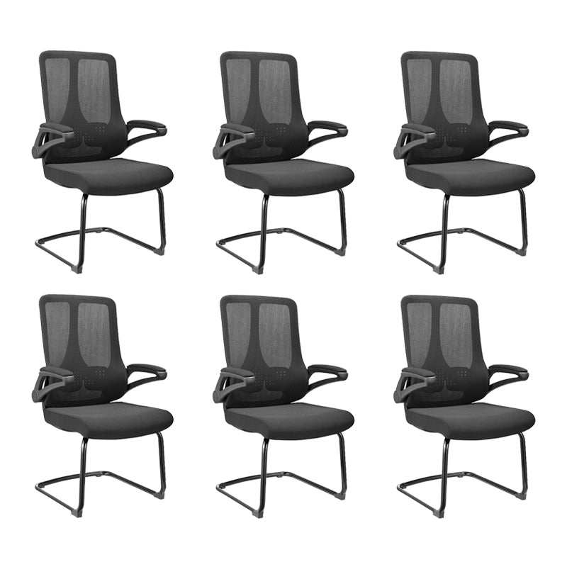 Modern & Contemporary Arm Chair Microfiber Conference Office Chair