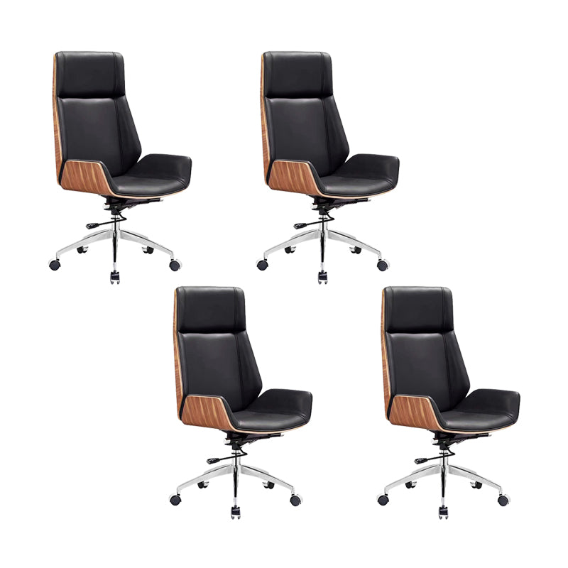 Contemporary Swivel Office Chair Adjustable Seat Height Managers Chair