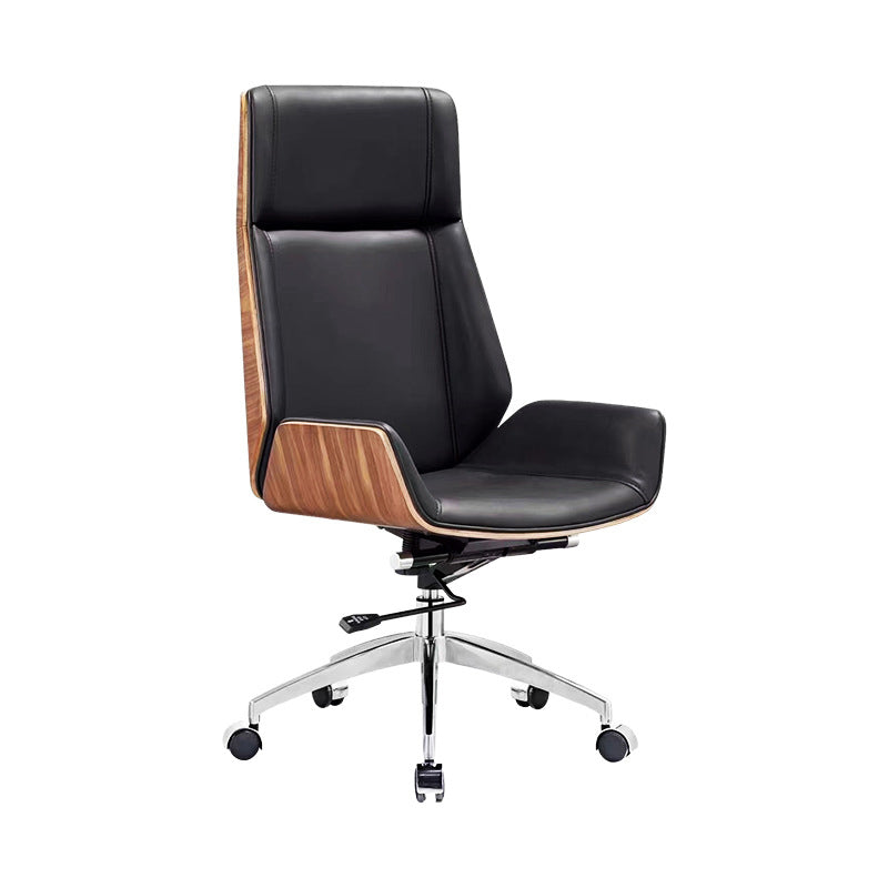 Contemporary Swivel Office Chair Adjustable Seat Height Managers Chair