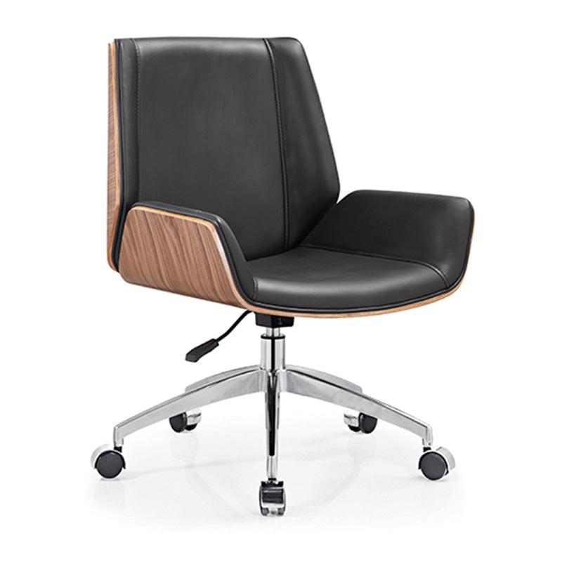 Contemporary Swivel Office Chair Adjustable Seat Height Managers Chair