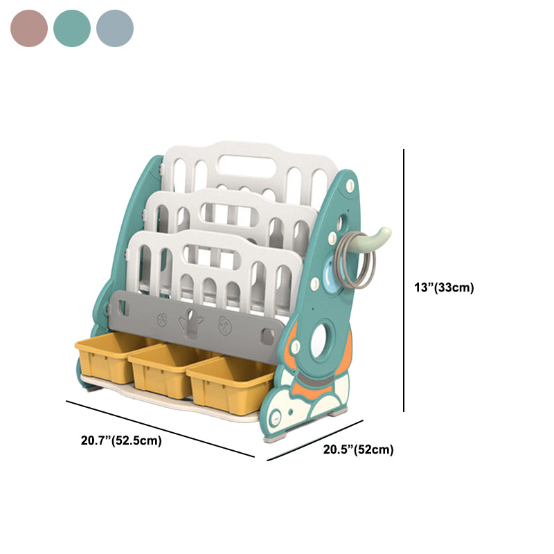 Modern & Contemporary Plastic Shelf Bookcase Children Book Shelf