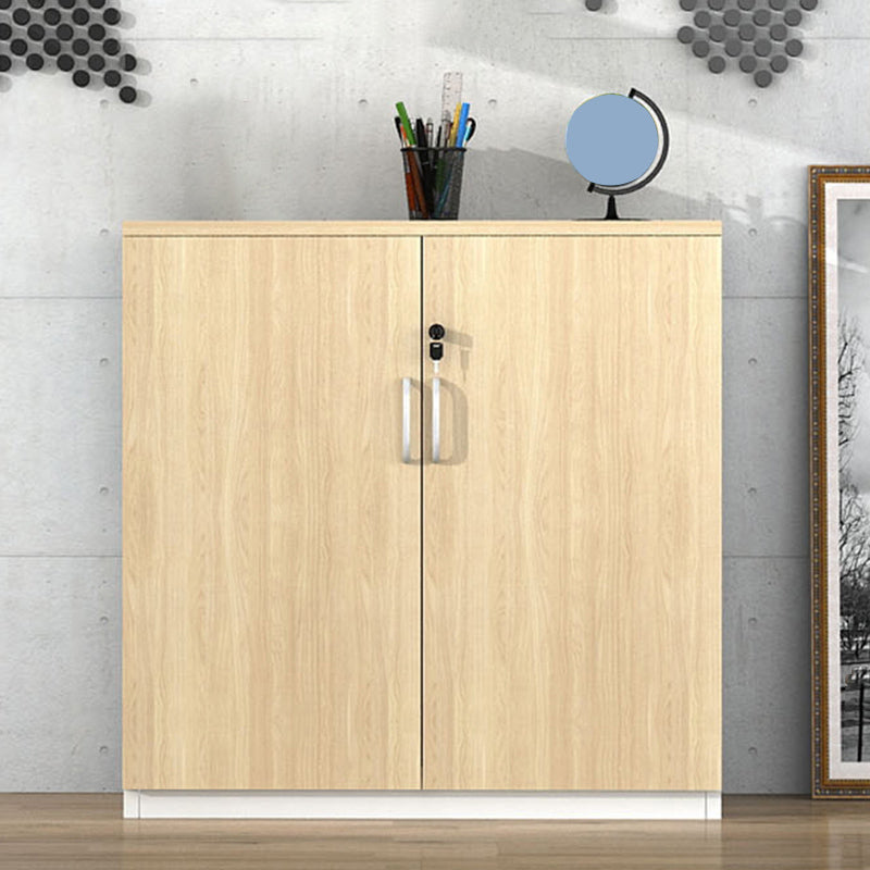 Modern Lateral Filing Cabinet Wood Filing Cabinet with Locking Storage