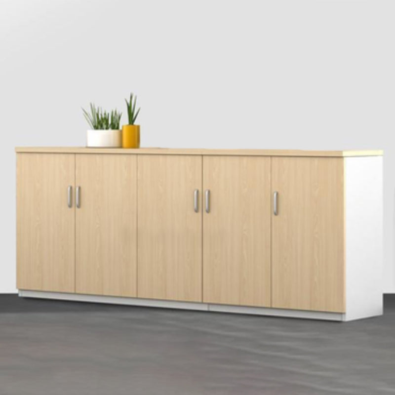 Modern Lateral Filing Cabinet Wood Filing Cabinet with Locking Storage